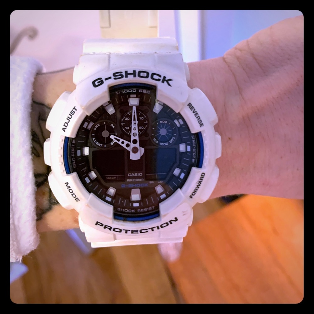 White Gshock !